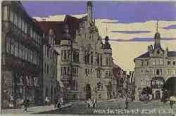 Helmstedt - Markt + Kirche