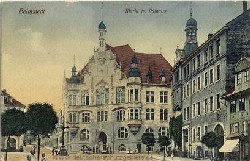 Helmstedt Markt mit Rathaus
